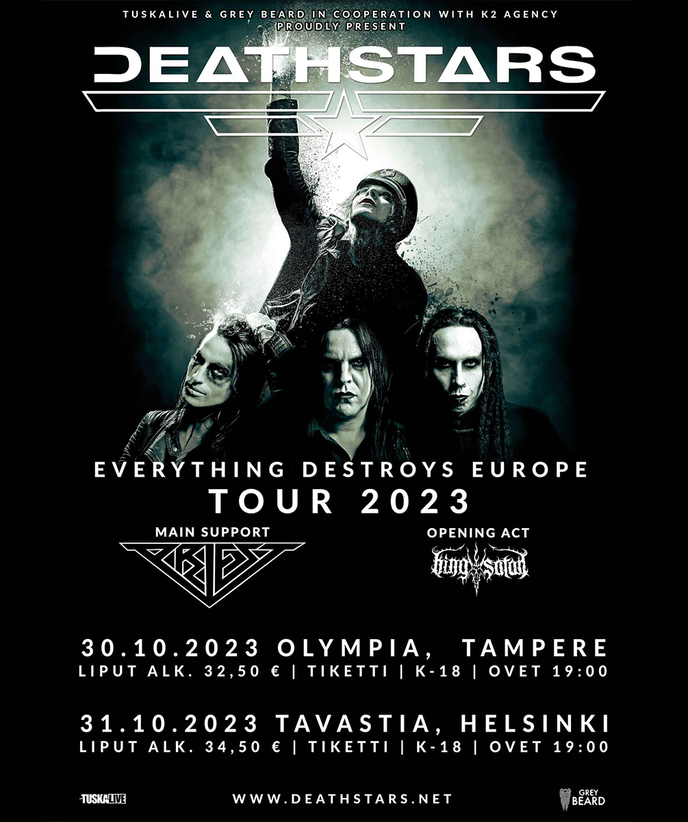 Deathstars - Everything Destroys Europe Tour 2023